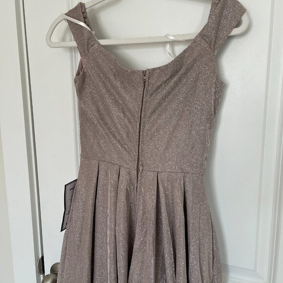 Super sparkly maxi prom dress from B.Darlin Macys - Picture 2 of 8